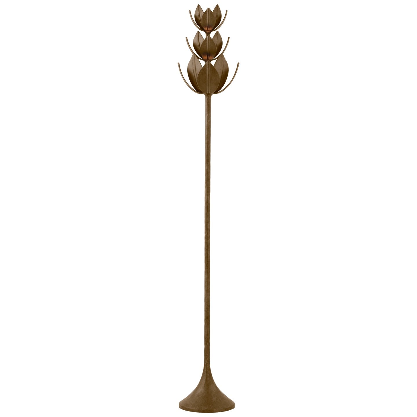 Visual Comfort Signature Canada - JN 1003ABL - LED Torchiere - Alberto - Antique Bronze Leaf