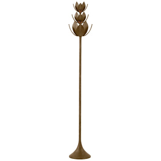 Visual Comfort Signature Canada - JN 1003ABL - LED Torchiere - Alberto - Antique Bronze Leaf