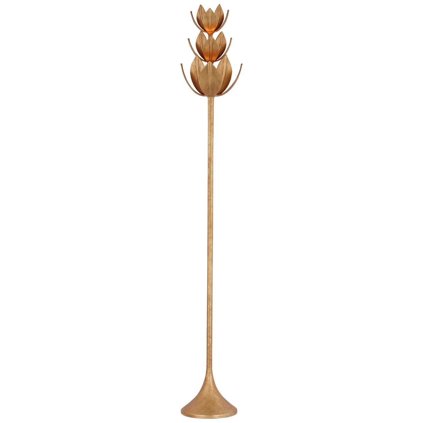 Visual Comfort Signature Canada - JN 1003AGL - LED Torchiere - Alberto - Antique Gold Leaf