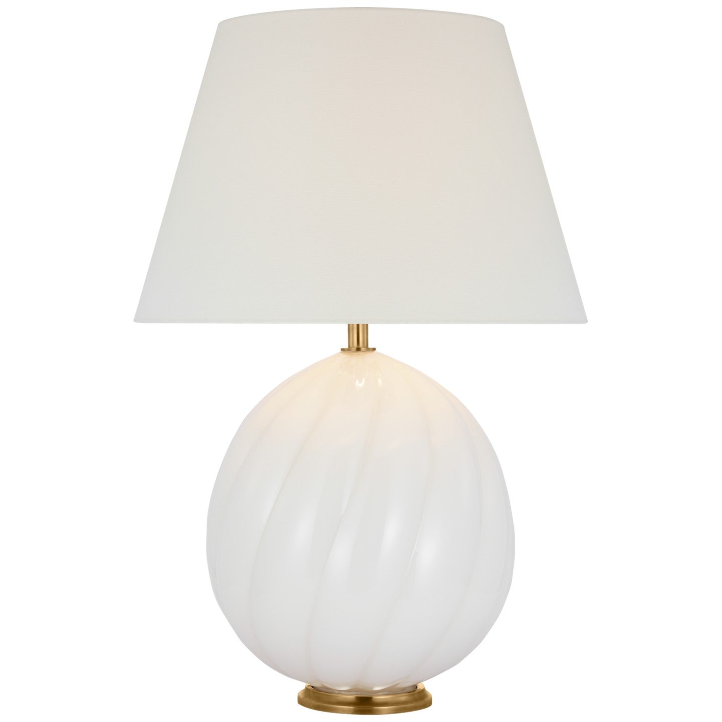 Visual Comfort Signature Canada - JN 3020WG-L - LED Table Lamp - Talia - White Glass