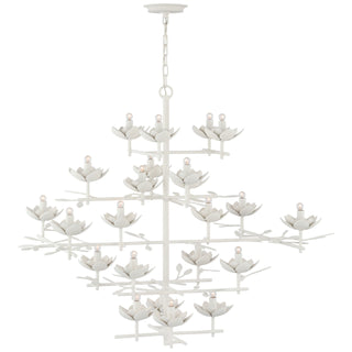 Visual Comfort Signature Canada - JN 5162PW - LED Chandelier - Clementine - Plaster White