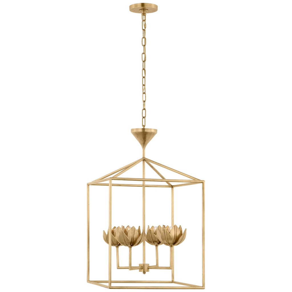 Visual Comfort Signature Canada - JN 5302AB - LED Lantern - Alberto - Antique-Burnished Brass