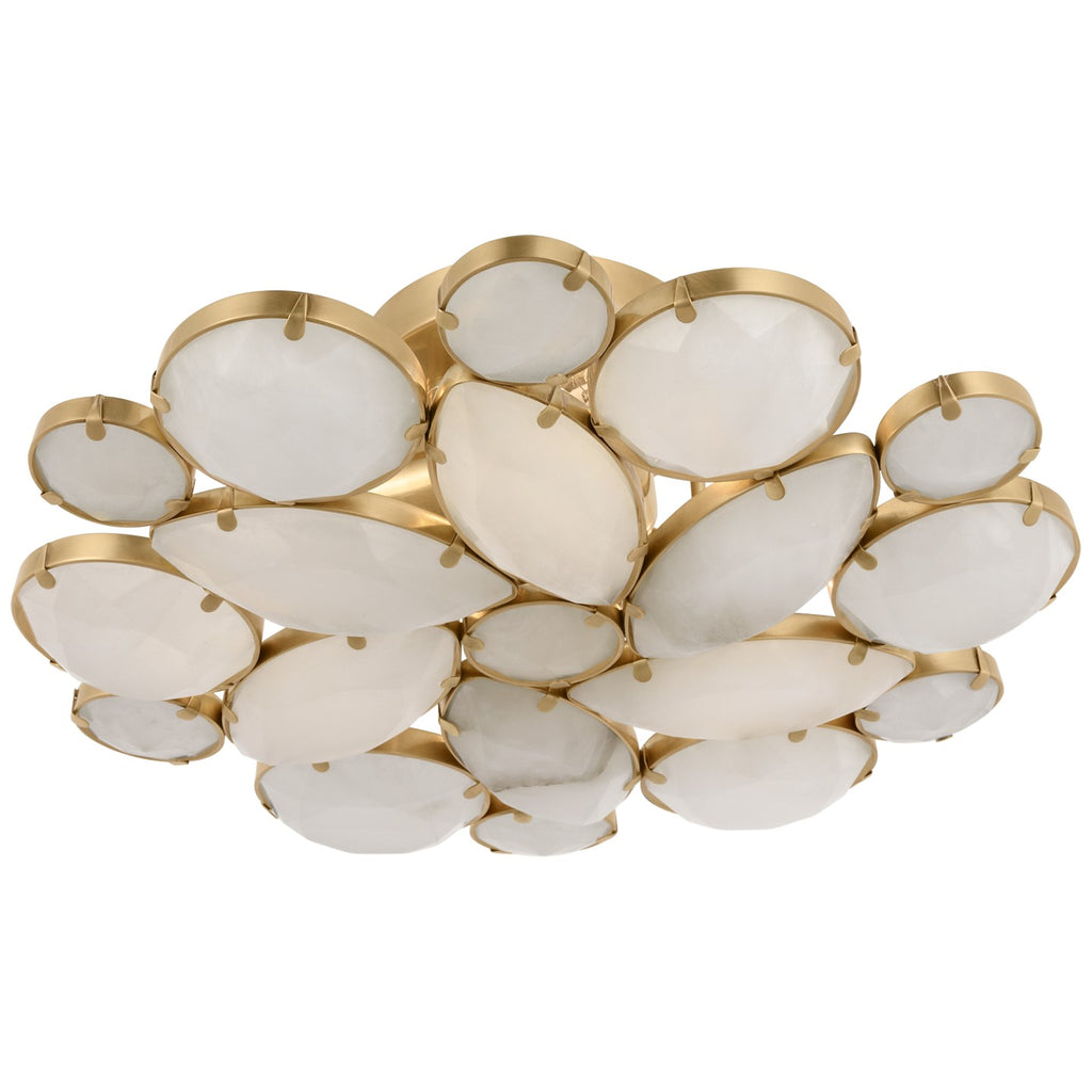 Visual Comfort Signature Canada - KS 4015SB-ALB - Three Light Flush Mount - Lloyd - Soft Brass