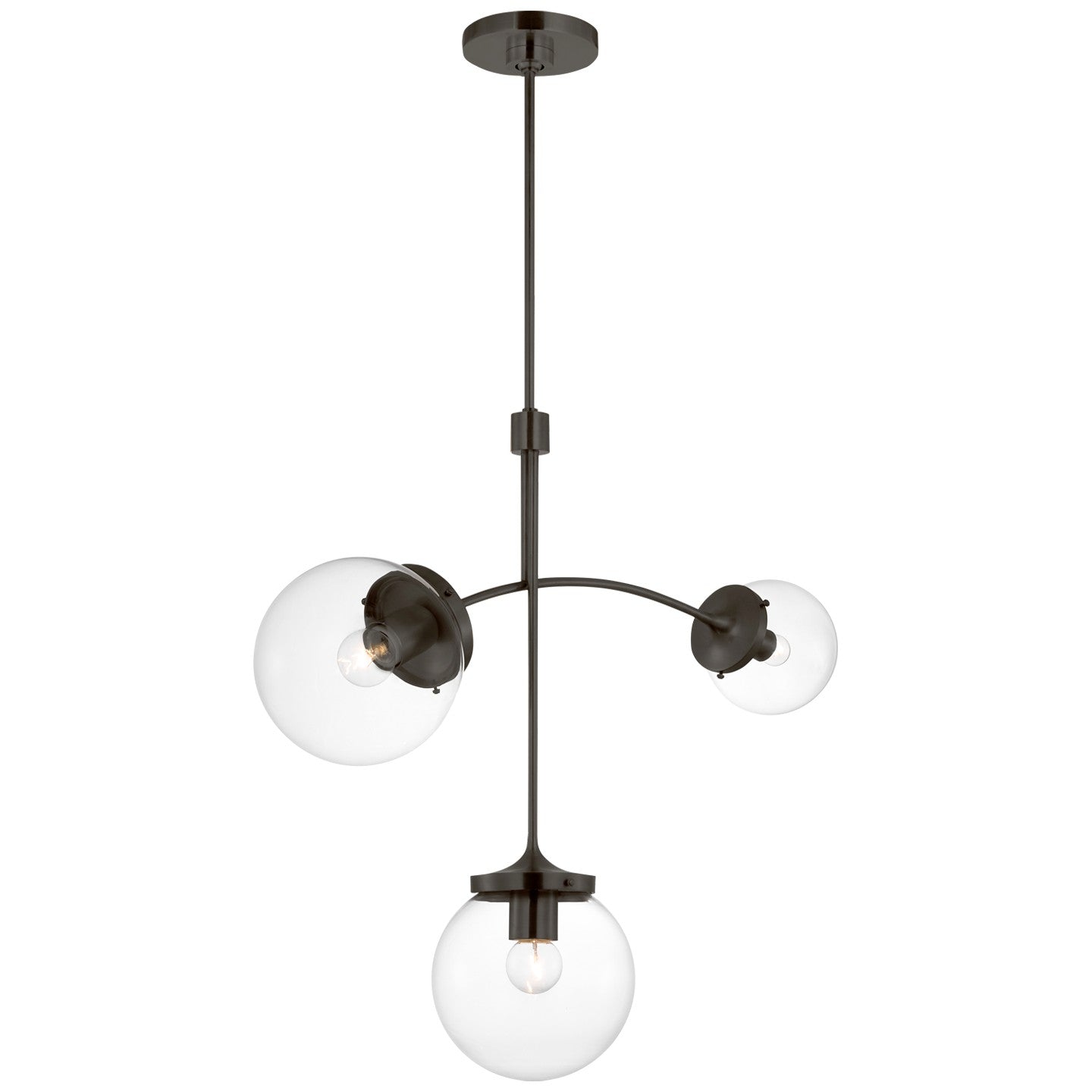Visual Comfort Signature Canada - KS 5117BZ-CG - LED Chandelier - Prescott - Bronze