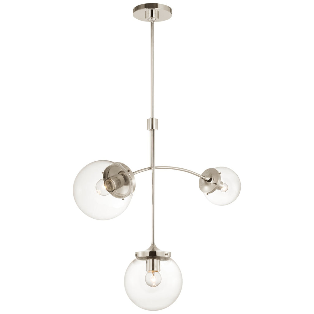 Visual Comfort Signature Canada - KS 5117PN-CG - LED Chandelier - Prescott - Polished Nickel