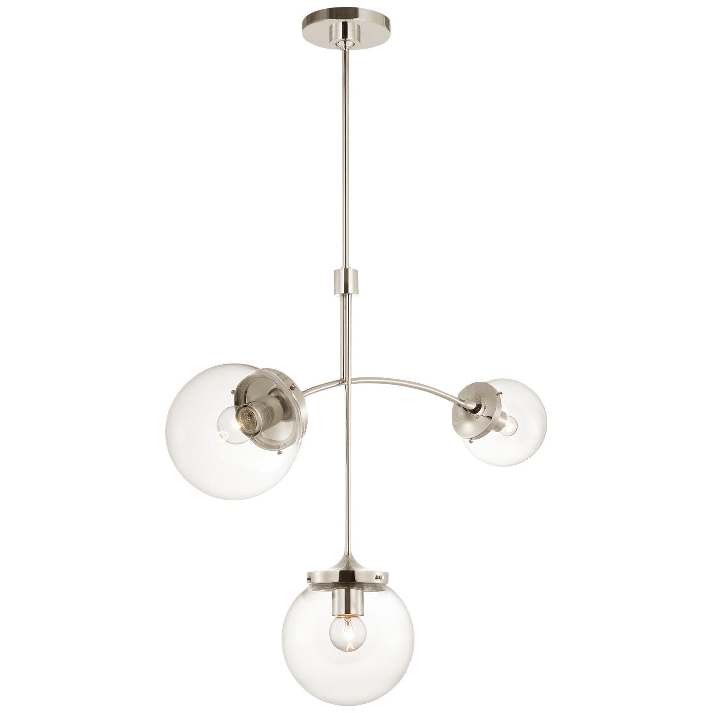 Visual Comfort Signature Canada - KS 5117PN-CG - LED Chandelier - Prescott - Polished Nickel