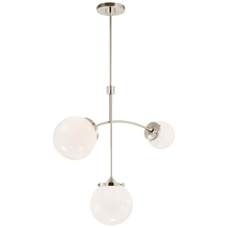 Visual Comfort Signature Canada - KS 5117PN-WG - LED Chandelier - Prescott - Polished Nickel