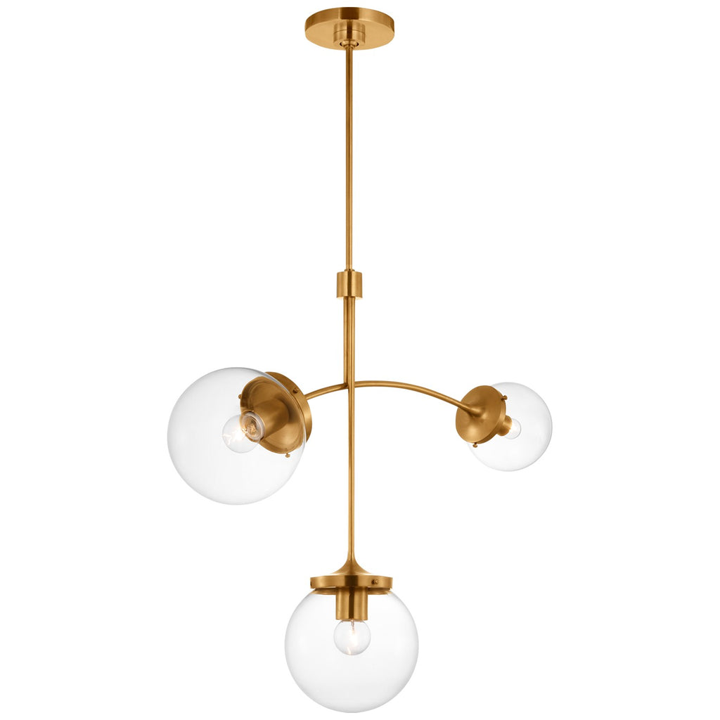 Visual Comfort Signature Canada - KS 5117SB-CG - LED Chandelier - Prescott - Soft Brass