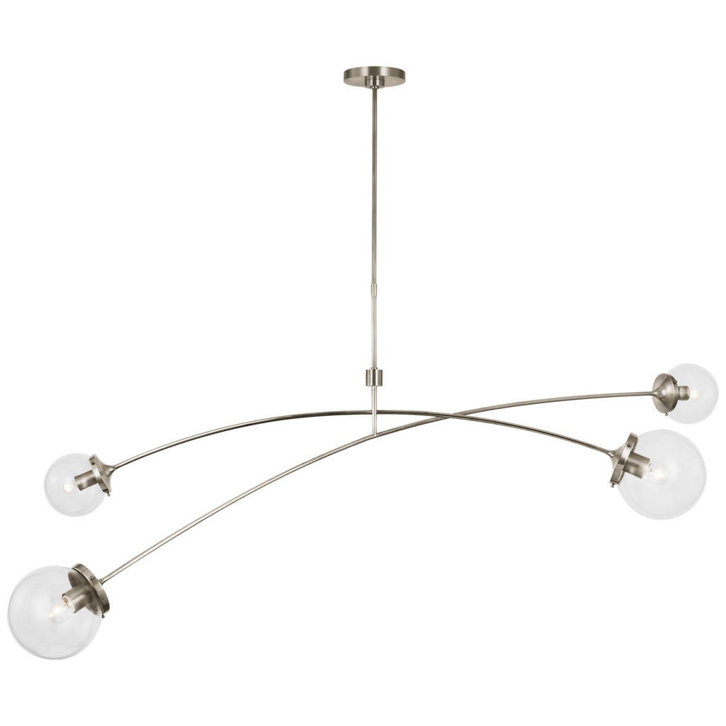 Visual Comfort Signature Canada - KS 5406PN-CG - LED Chandelier - Prescott - Polished Nickel
