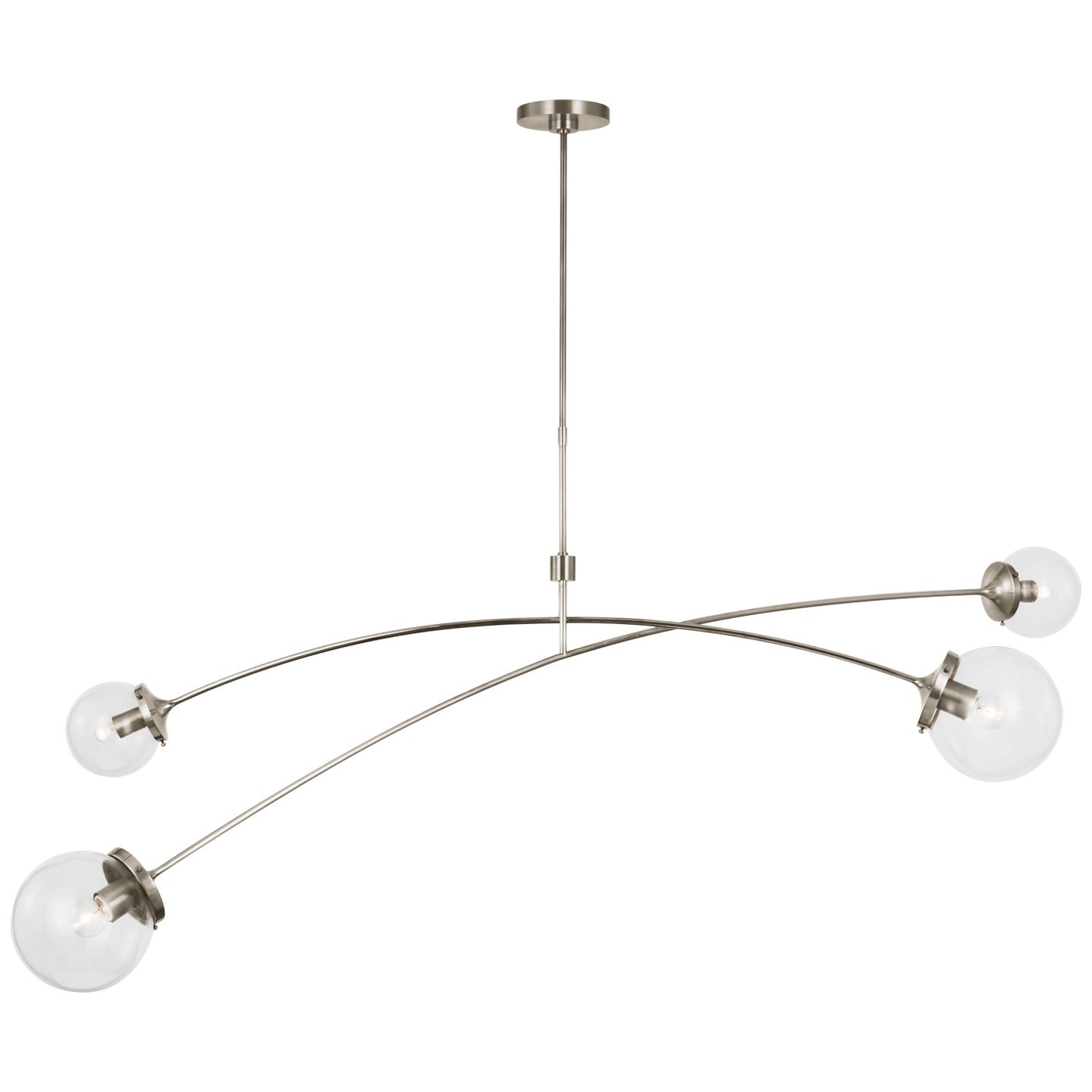 Visual Comfort Signature Canada - KS 5406PN-CG - LED Chandelier - Prescott - Polished Nickel