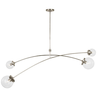 Visual Comfort Signature Canada - KS 5406PN-CG - LED Chandelier - Prescott - Polished Nickel