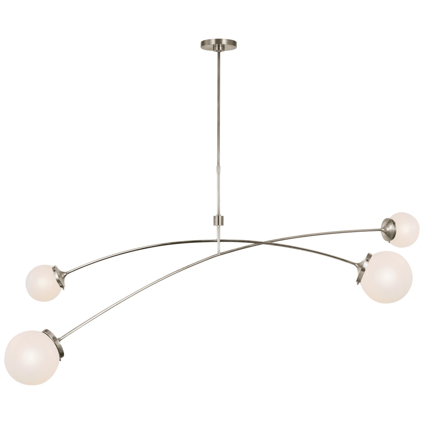 Visual Comfort Signature Canada - KS 5406PN-WG - LED Chandelier - Prescott - Polished Nickel