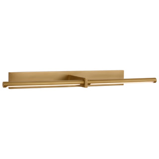 Visual Comfort Signature Canada - KW 2731AB - LED Picture Light - Axis - Antique-Burnished Brass