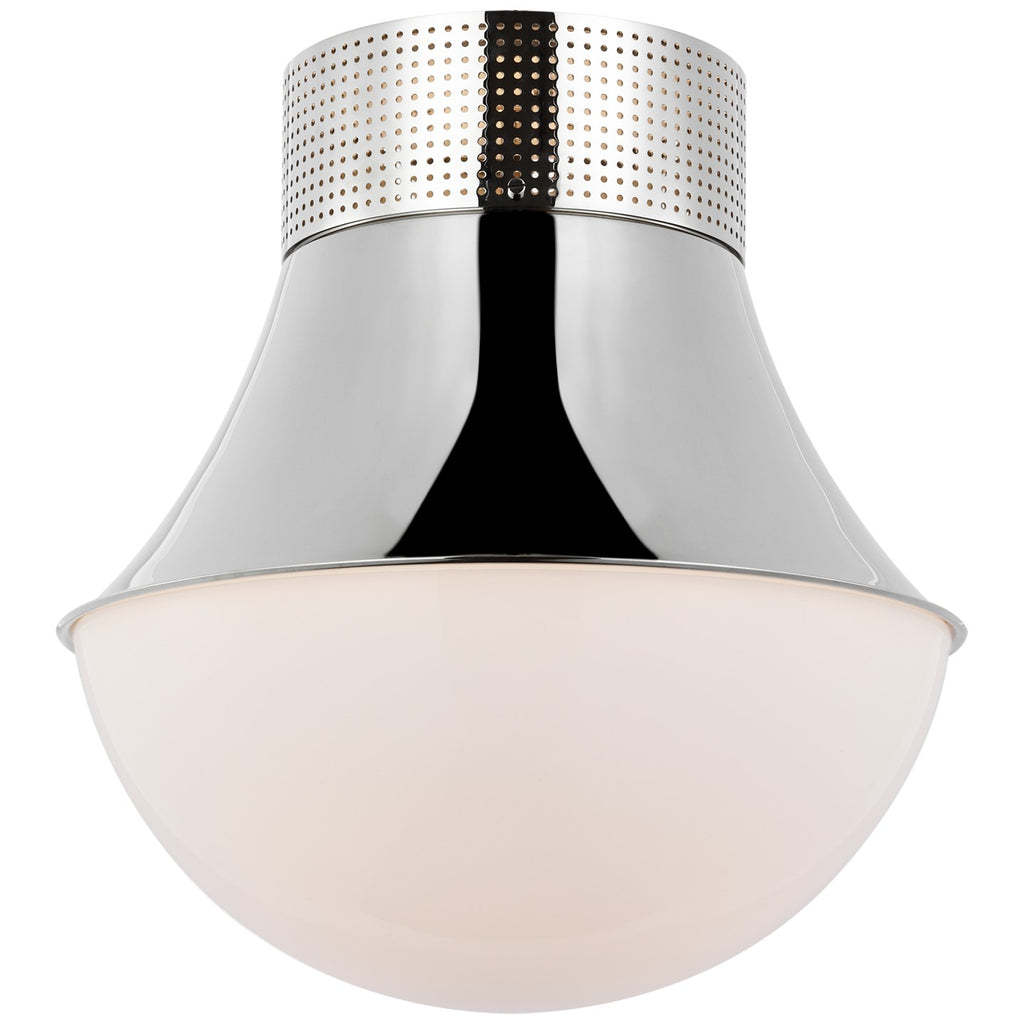 Visual Comfort Signature Canada - KW 4094PN-WG - LED Flush Mount - Precision - Polished Nickel