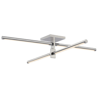 Visual Comfort Signature Canada - KW 4731PN - LED Flush Mount - Axis - Polished Nickel