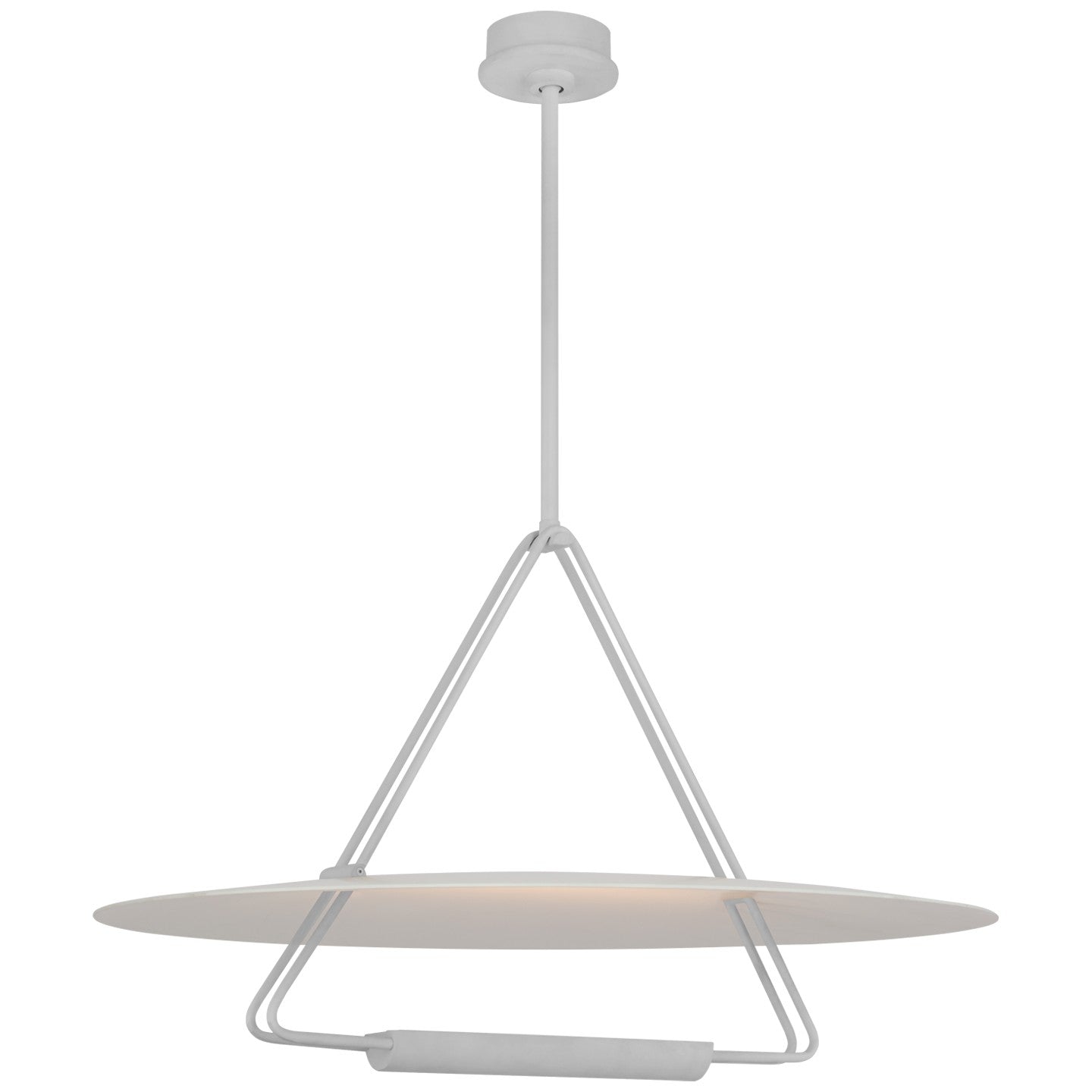 Visual Comfort Signature Canada - KW 5105WHT - LED Chandelier - Teline - Matte White