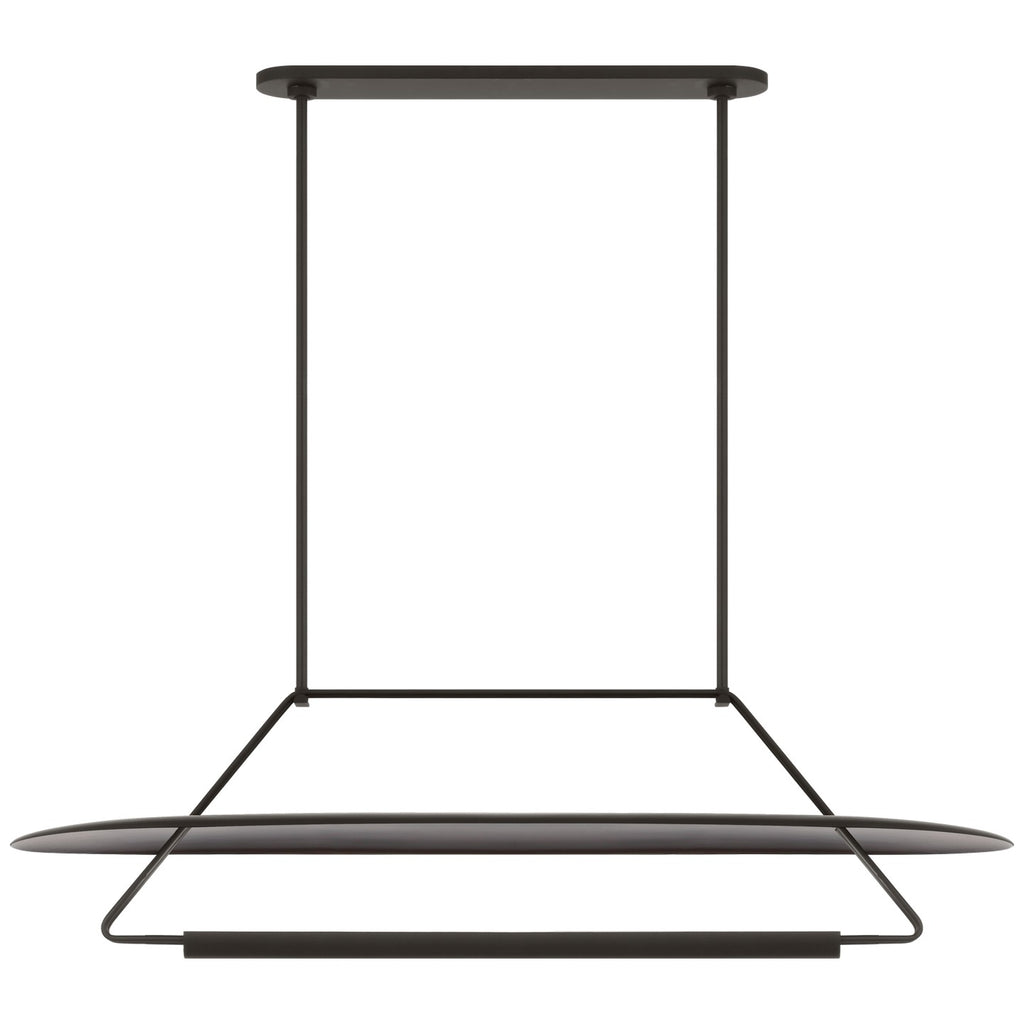 Visual Comfort Signature Canada - KW 5107BLK - LED Linear Pendant - Teline - Matte Black