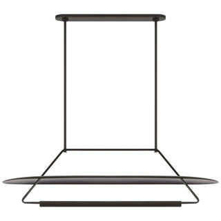 Visual Comfort Signature Canada - KW 5107BLK - LED Linear Pendant - Teline - Matte Black