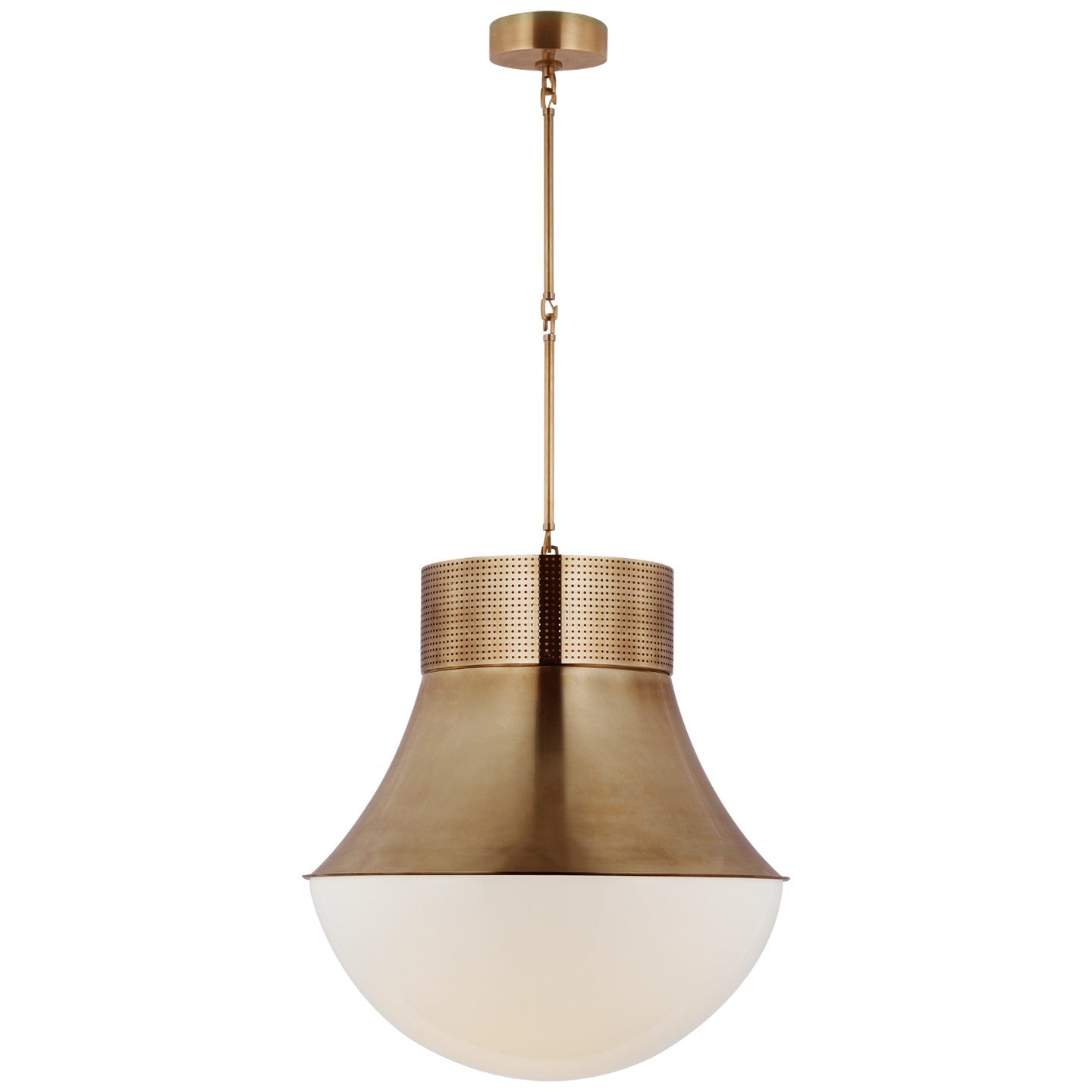 Visual Comfort Signature Canada - KW 5226AB-WG - LED Pendant - Precision - Antique-Burnished Brass