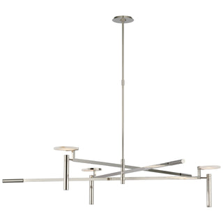 Visual Comfort Signature Canada - KW 5603PN-ALB - LED Chandelier - Melange - Polished Nickel