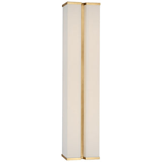 Visual Comfort Signature Canada - PCD 2251HAB/L - LED Wall Sconce - Vernet - Hand-Rubbed Antique Brass and Linen