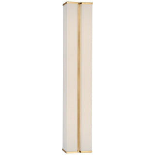 Visual Comfort Signature Canada - PCD 2252HAB/L - LED Wall Sconce - Vernet - Hand-Rubbed Antique Brass and Linen