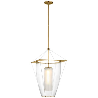 Visual Comfort Signature Canada - RB 5091AB-CG - LED Lantern - Ovalle - Antique Brass