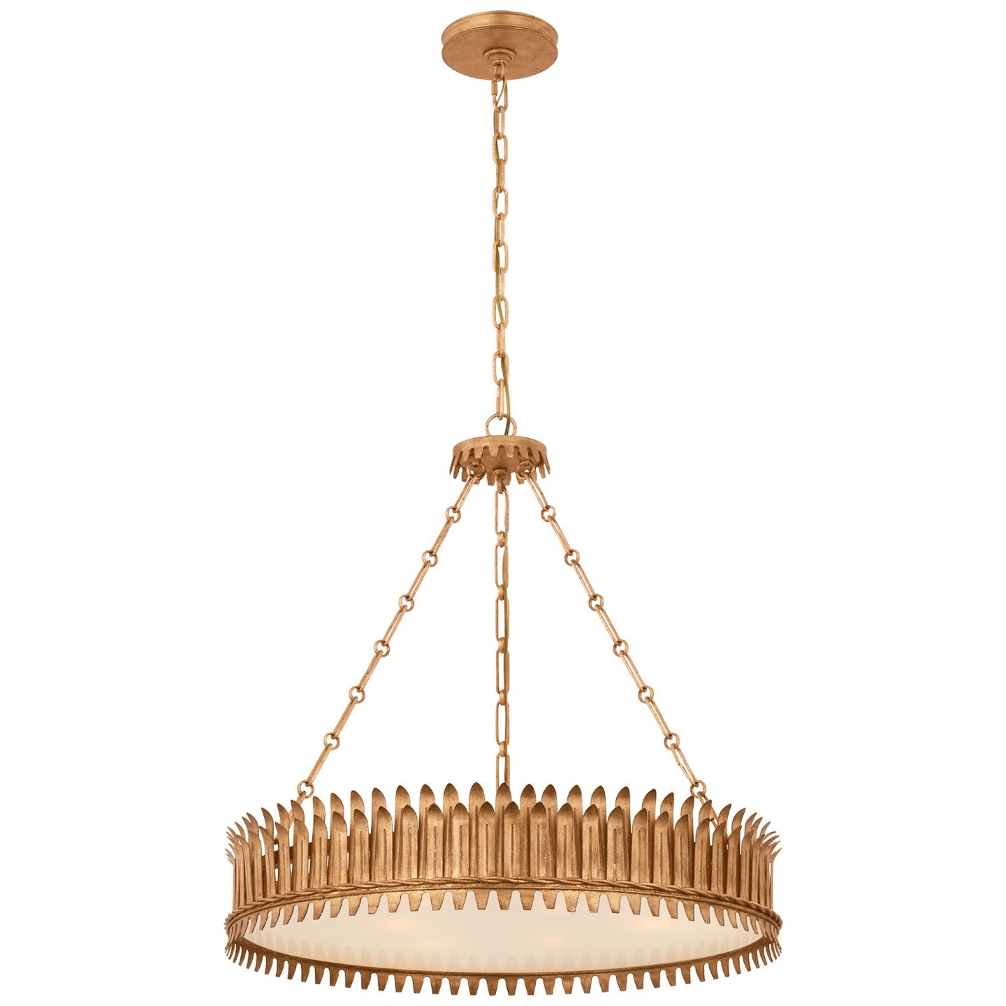 Visual Comfort Signature Canada - SK 5206GI-FA - LED Chandelier - Leslie - Gilded Iron
