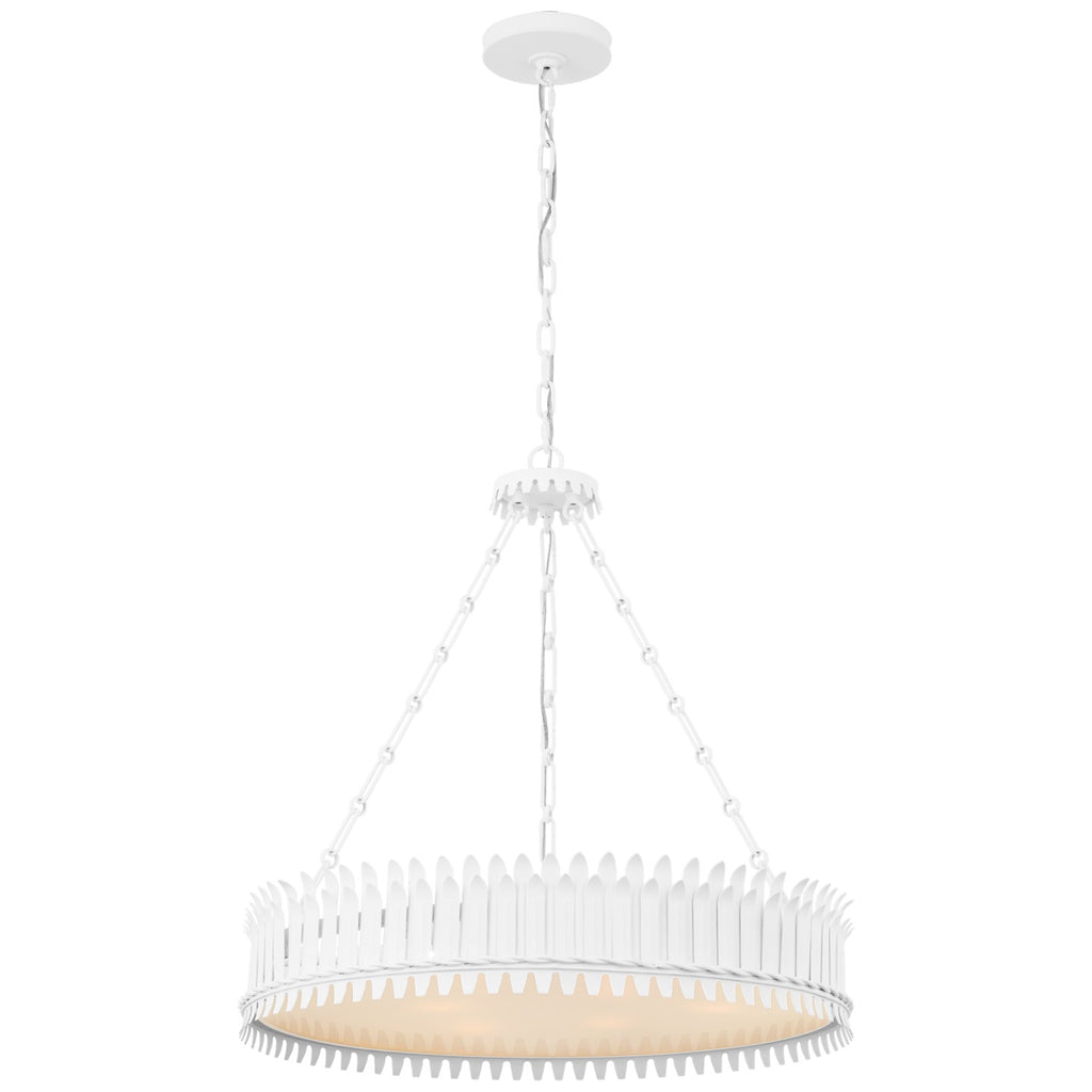 Visual Comfort Signature Canada - SK 5206PW-FA - LED Chandelier - Leslie - Plaster White