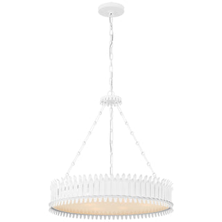 Visual Comfort Signature Canada - SK 5206PW-FA - LED Chandelier - Leslie - Plaster White