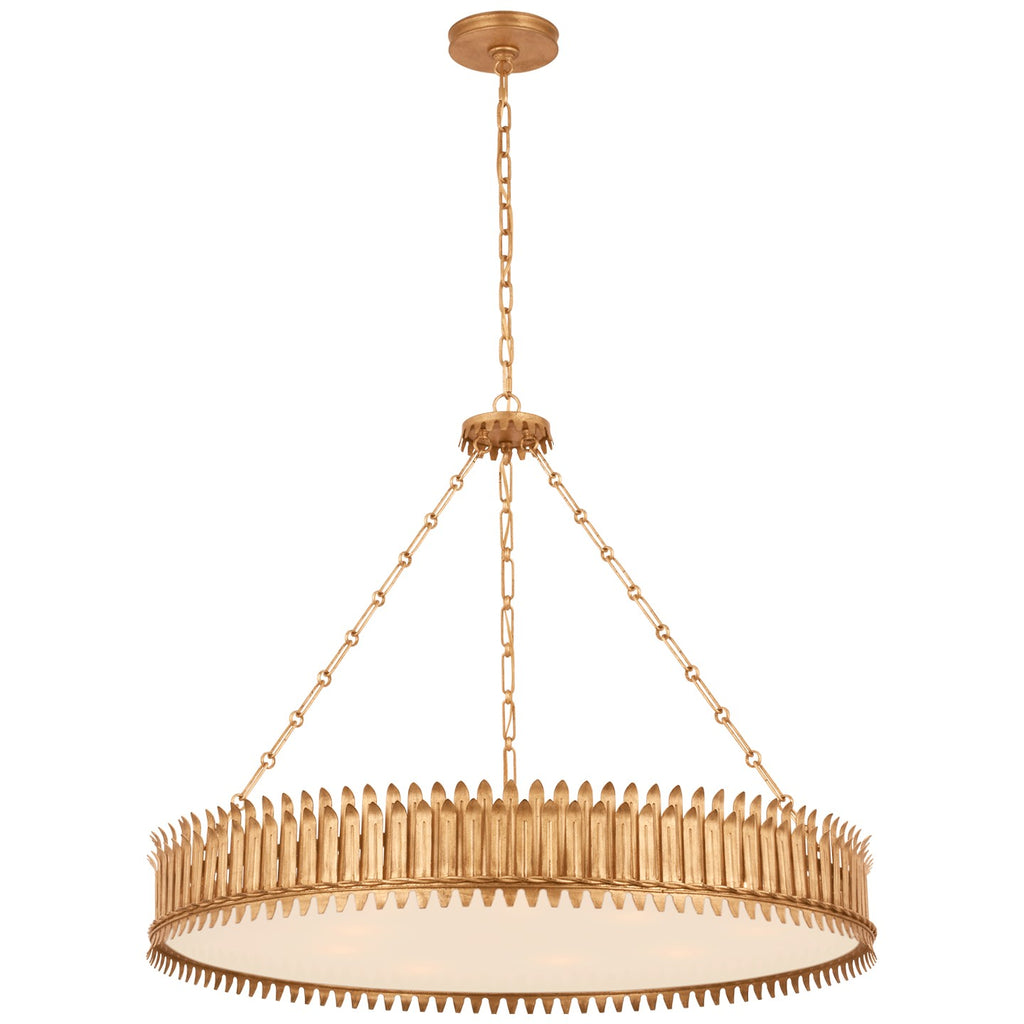 Visual Comfort Signature Canada - SK 5207GI-FA - LED Chandelier - Leslie - Gilded Iron