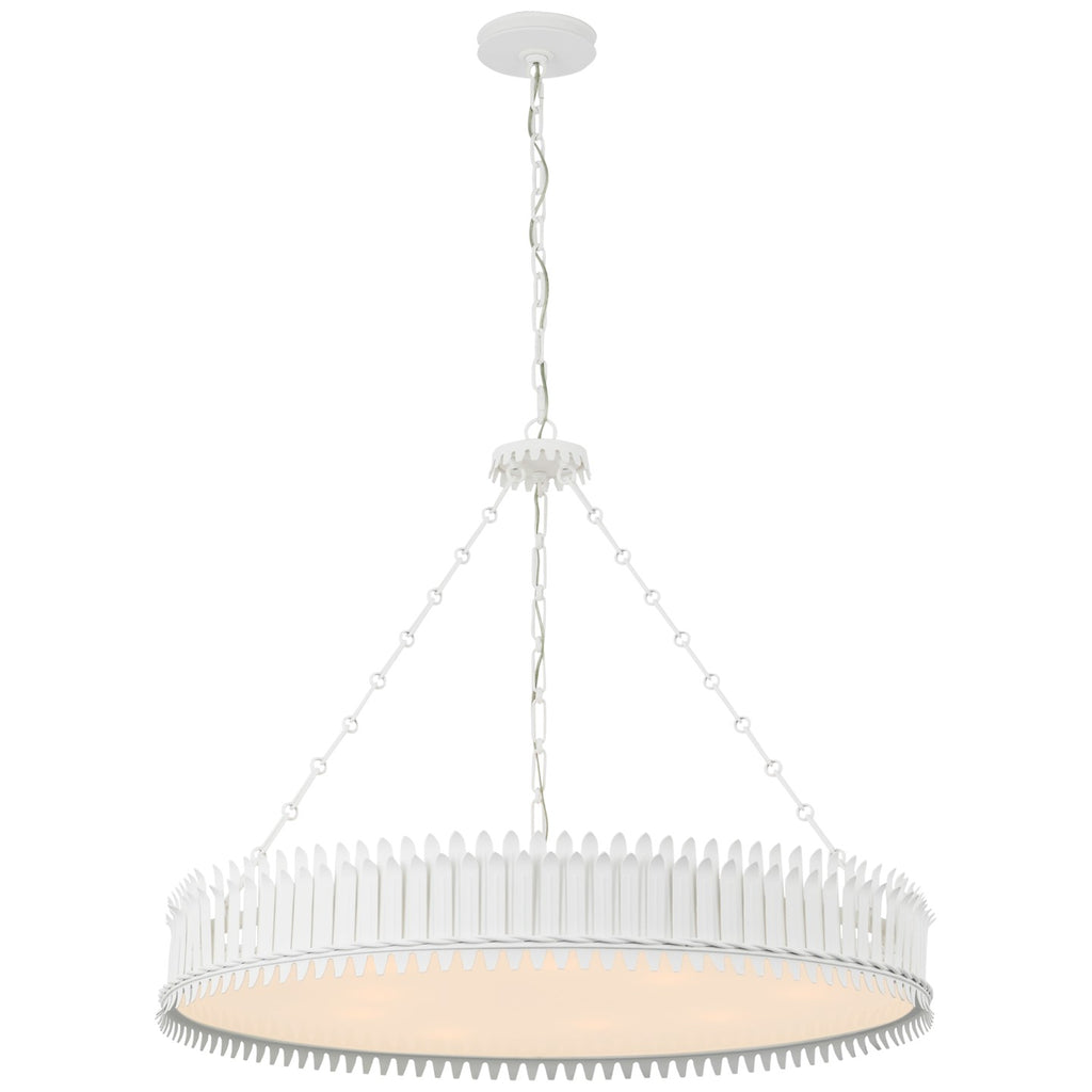 Visual Comfort Signature Canada - SK 5207PW-FA - LED Chandelier - Leslie - Plaster White