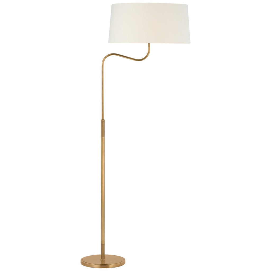 Visual Comfort Signature Canada - TOB 1350HAB-L - LED Floor Lamp - Canto - Hand-Rubbed Antique Brass