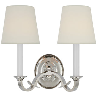 Visual Comfort Signature Canada - TOB 2121PN-L - Two Light Wall Sconce - Channing - Polished Nickel