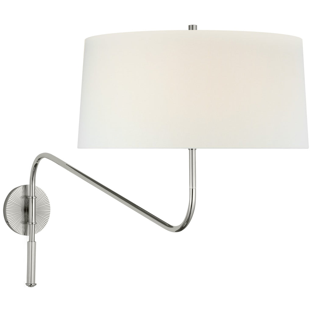 Visual Comfort Signature Canada - TOB 2350PN-L - LED Swinging Wall Light - Canto - Polished Nickel