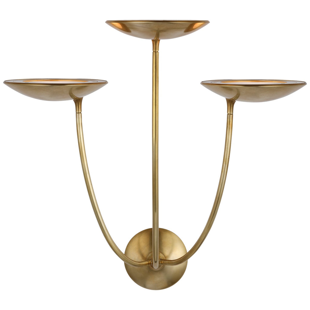 Visual Comfort Signature Canada - TOB 2785HAB - LED Wall Sconce - Keira - Hand-Rubbed Antique Brass