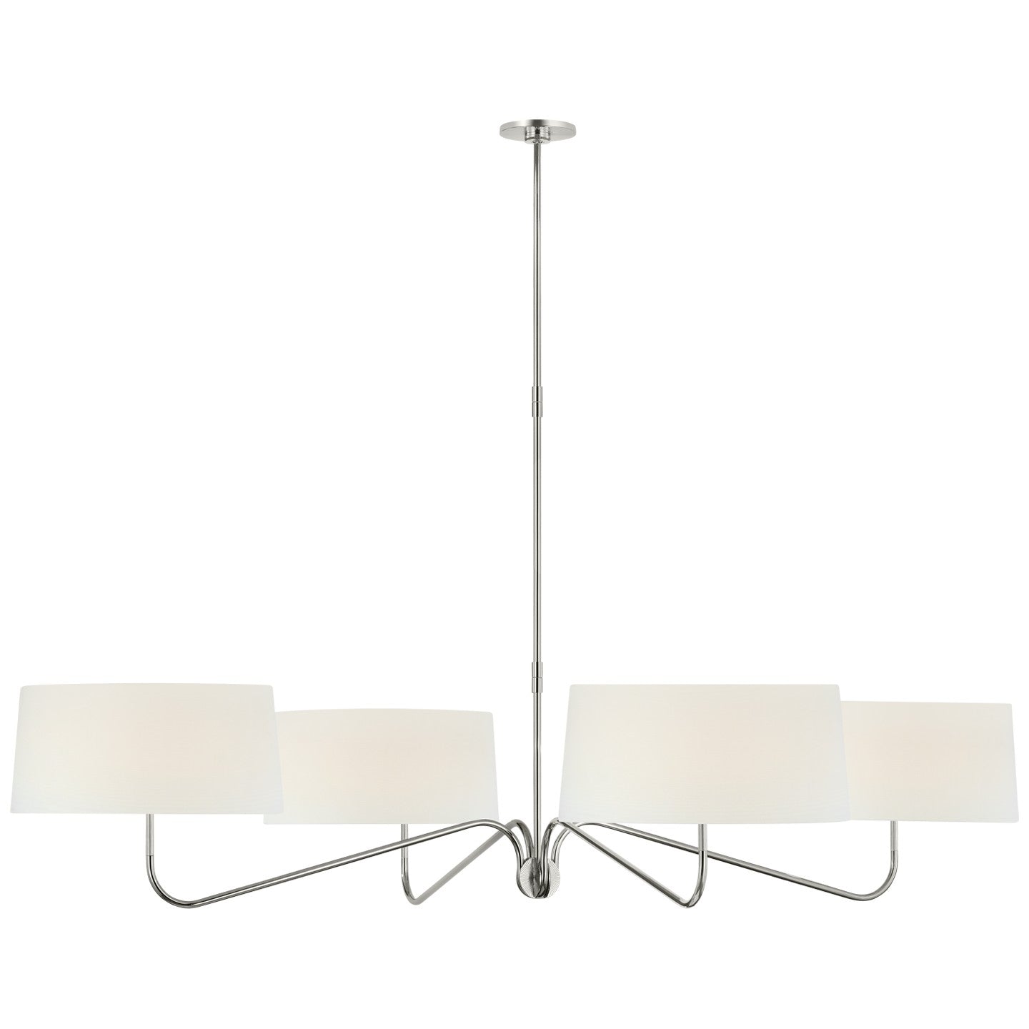 Visual Comfort Signature Canada - TOB 5350PN-L - LED Chandelier - Canto - Polished Nickel