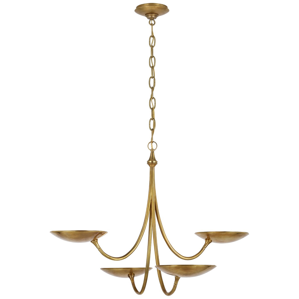 Visual Comfort Signature Canada - TOB 5780HAB - LED Chandelier - Keira - Hand-Rubbed Antique Brass