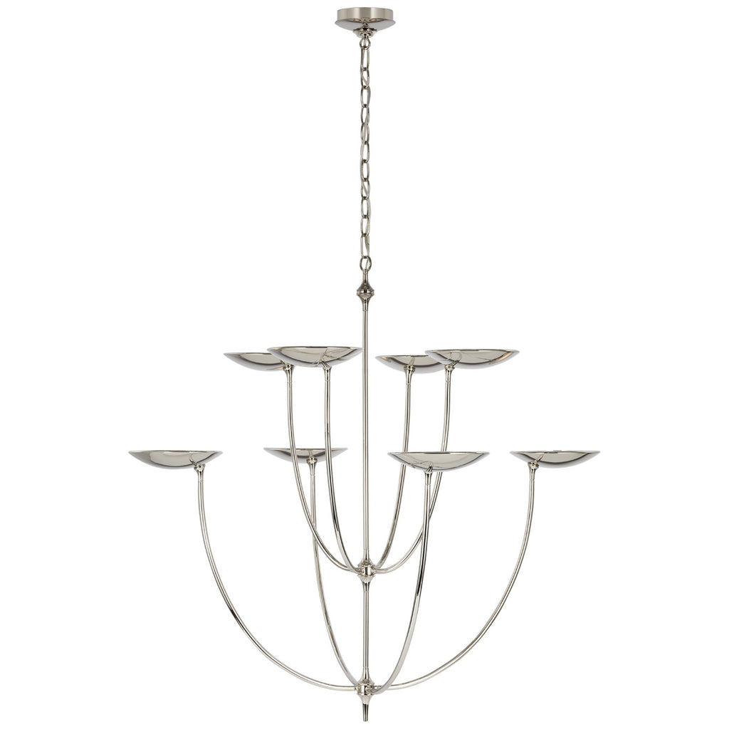 Visual Comfort Signature Canada - TOB 5785PN - LED Chandelier - Keira - Polished Nickel