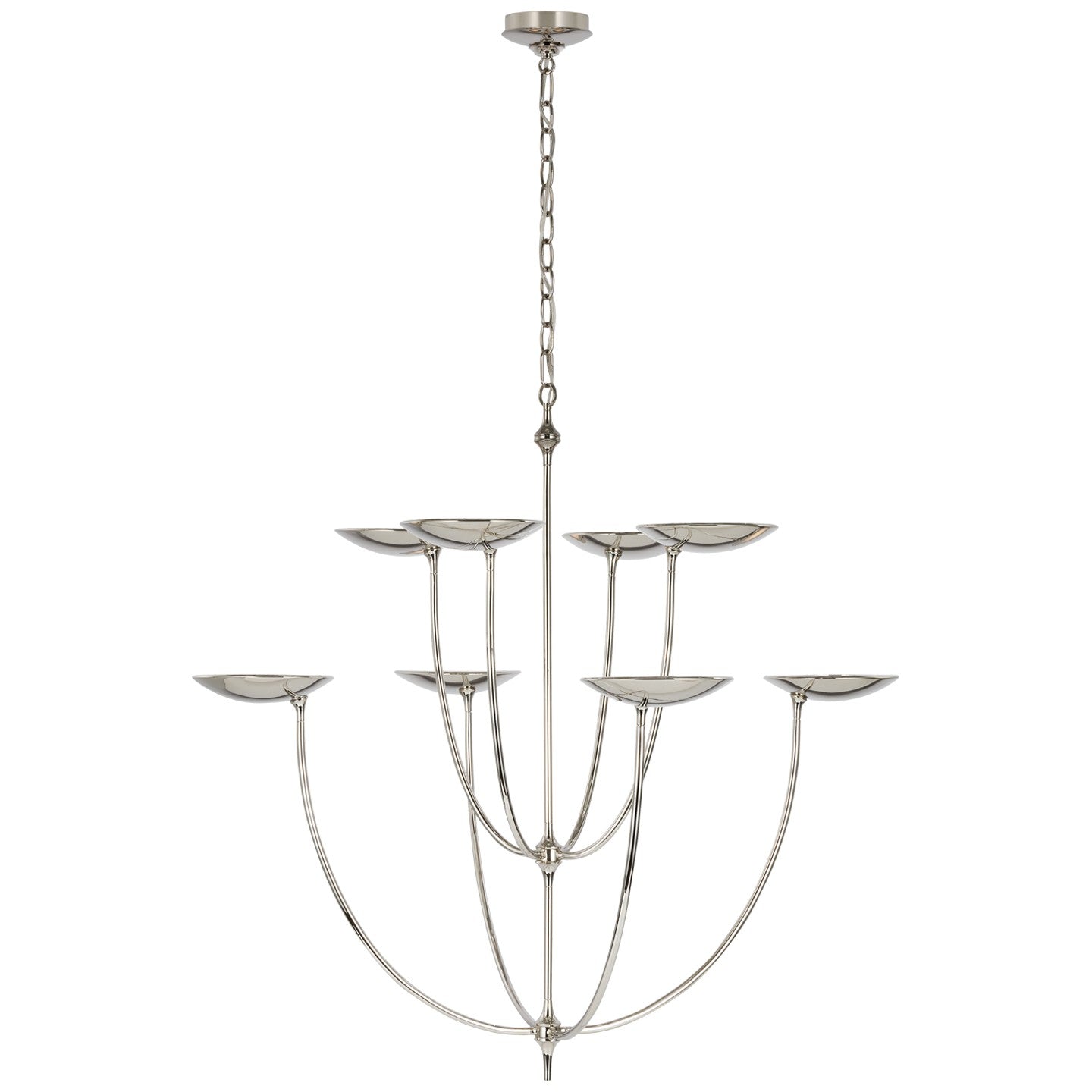 Visual Comfort Signature Canada - TOB 5785PN - LED Chandelier - Keira - Polished Nickel
