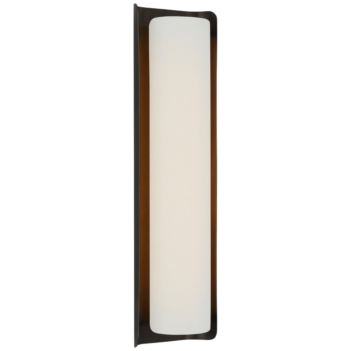 Visual Comfort Signature Canada - WS 2076BZ/L - LED Wall Sconce - Penumbra - Bronze and Linen