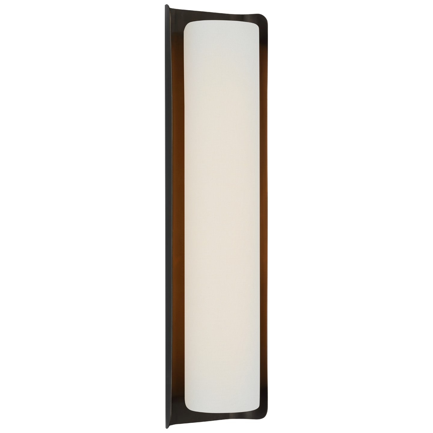 Visual Comfort Signature Canada - WS 2076BZ/L - LED Wall Sconce - Penumbra - Bronze and Linen