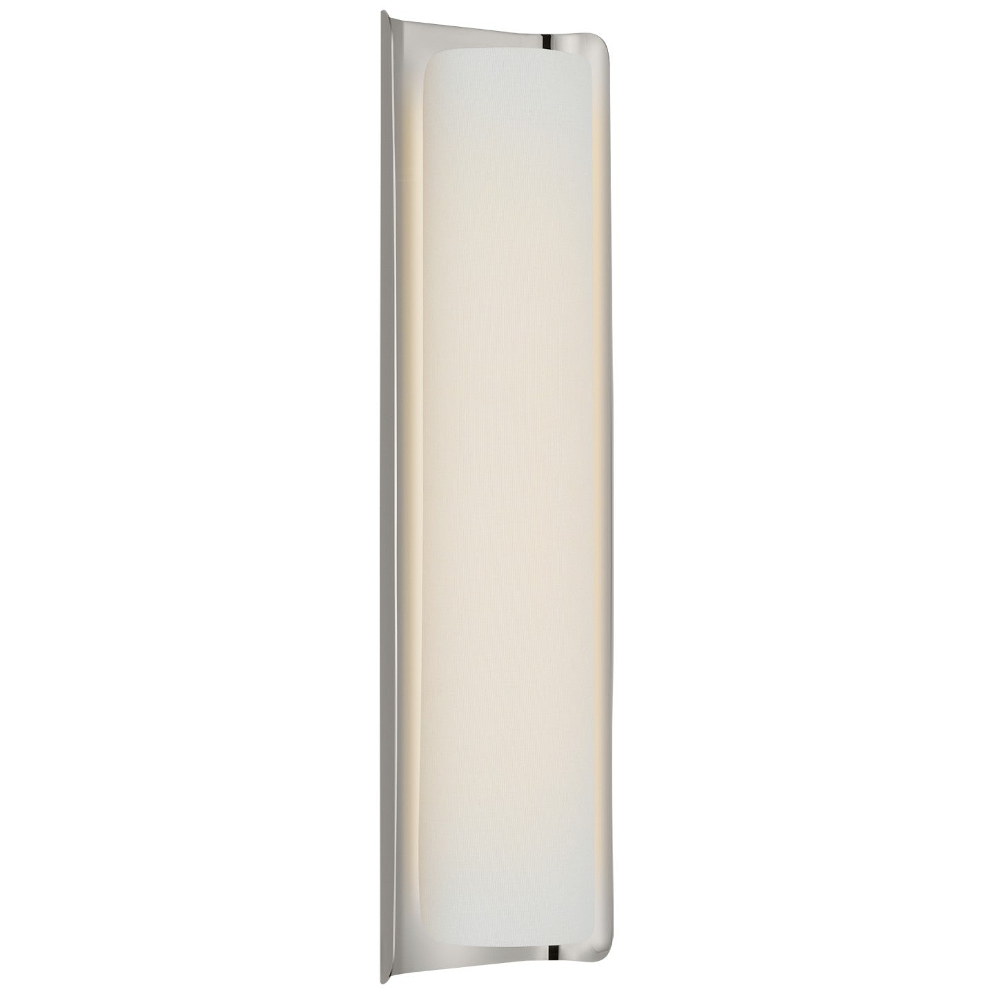 Visual Comfort Signature Canada - WS 2076PN/L - LED Wall Sconce - Penumbra - Polished Nickel and Linen