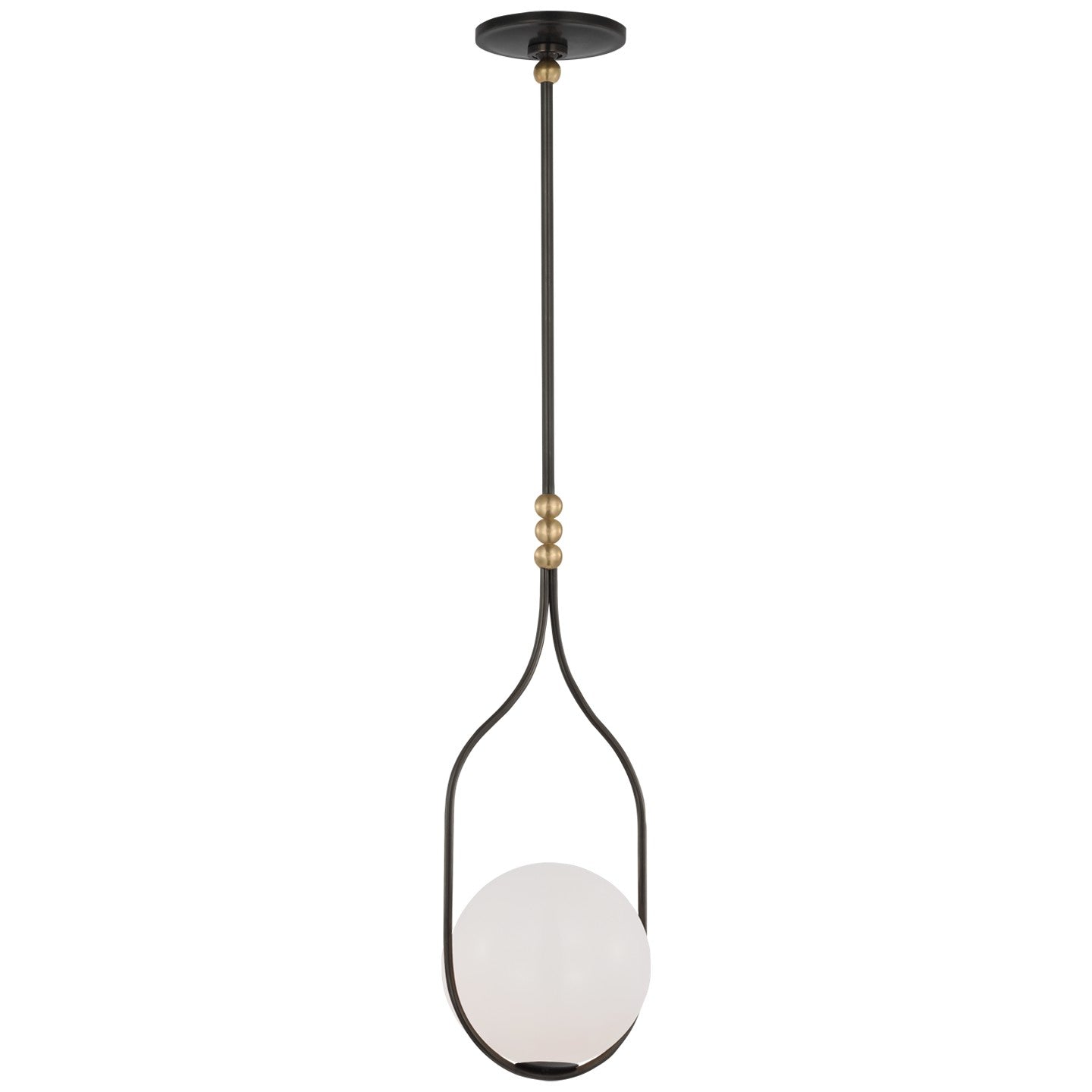 Visual Comfort Signature Canada - WS 5020BZ/HAB-WG - LED Pendant - Jodo - Bronze and Brass