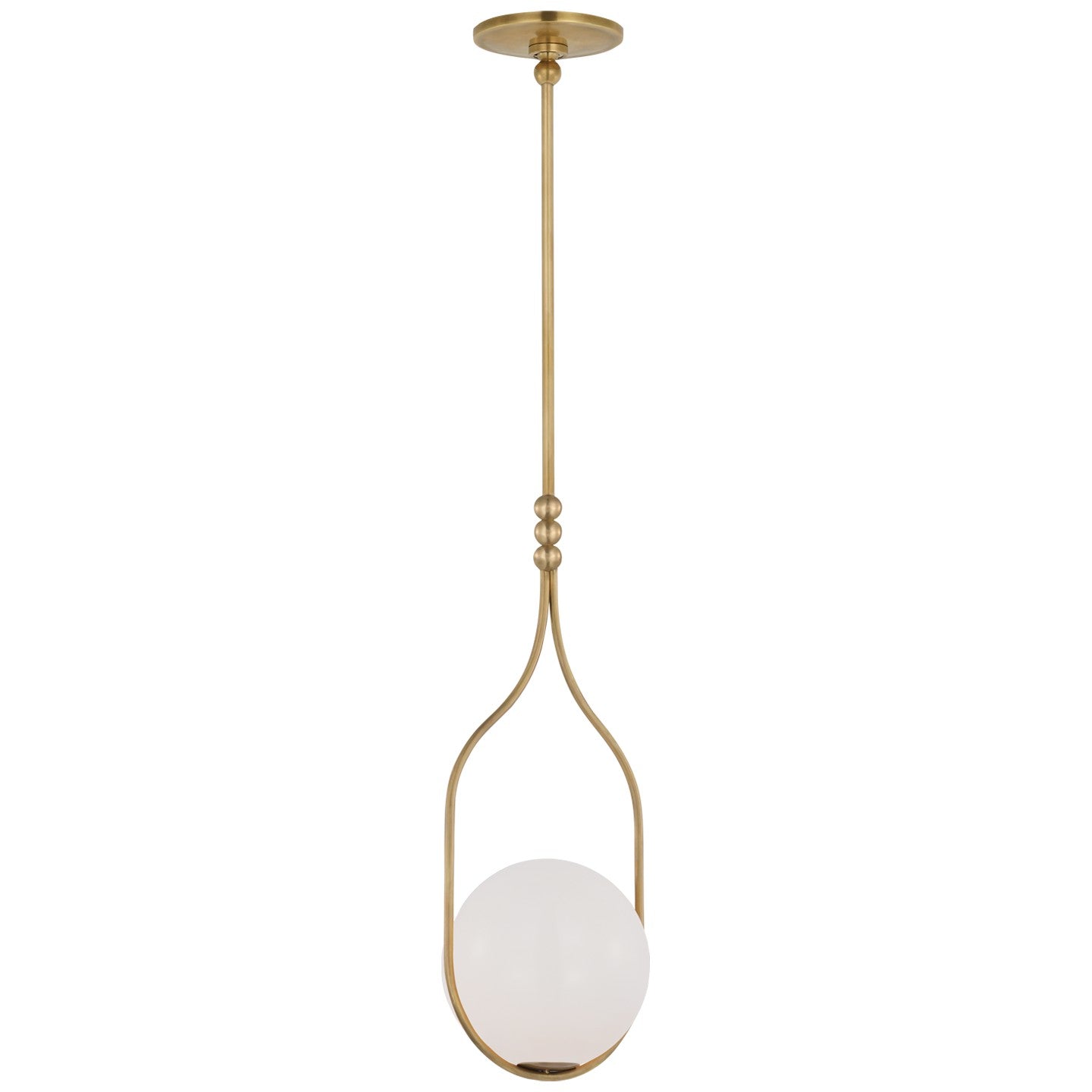 Visual Comfort Signature Canada - WS 5020HAB-WG - LED Pendant - Jodo - Hand-Rubbed Antique Brass