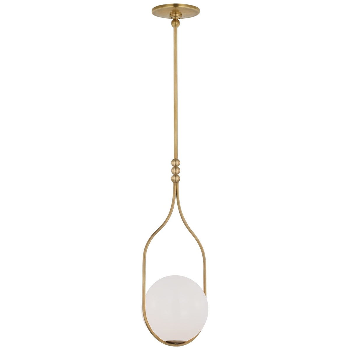 Visual Comfort Signature Canada - WS 5020HAB-WG - LED Pendant - Jodo - Hand-Rubbed Antique Brass