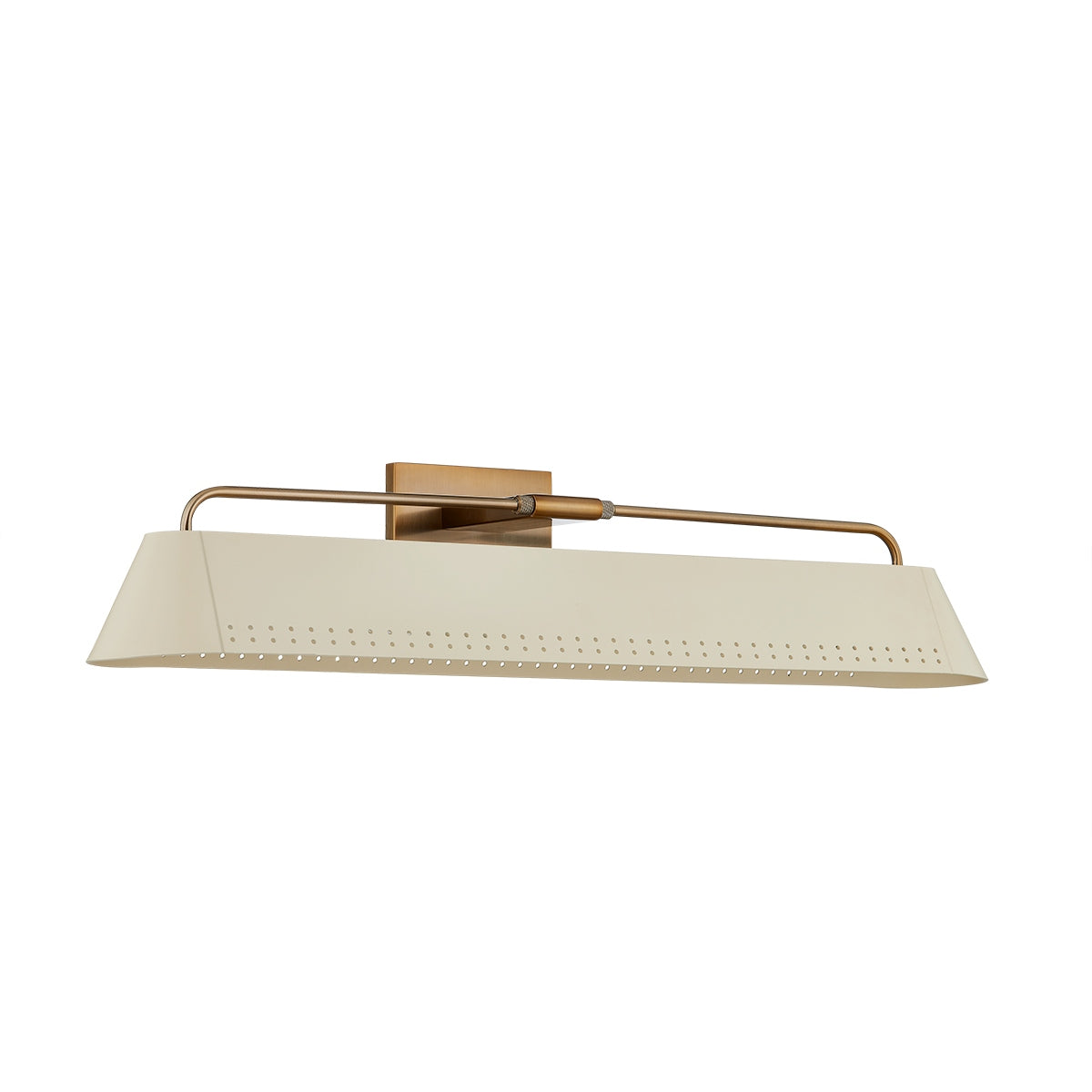 Troy Lighting Canada - B1206-PBR/SSD - Two Light Picture Light - Rowan - Patina Brass And Soft Sand