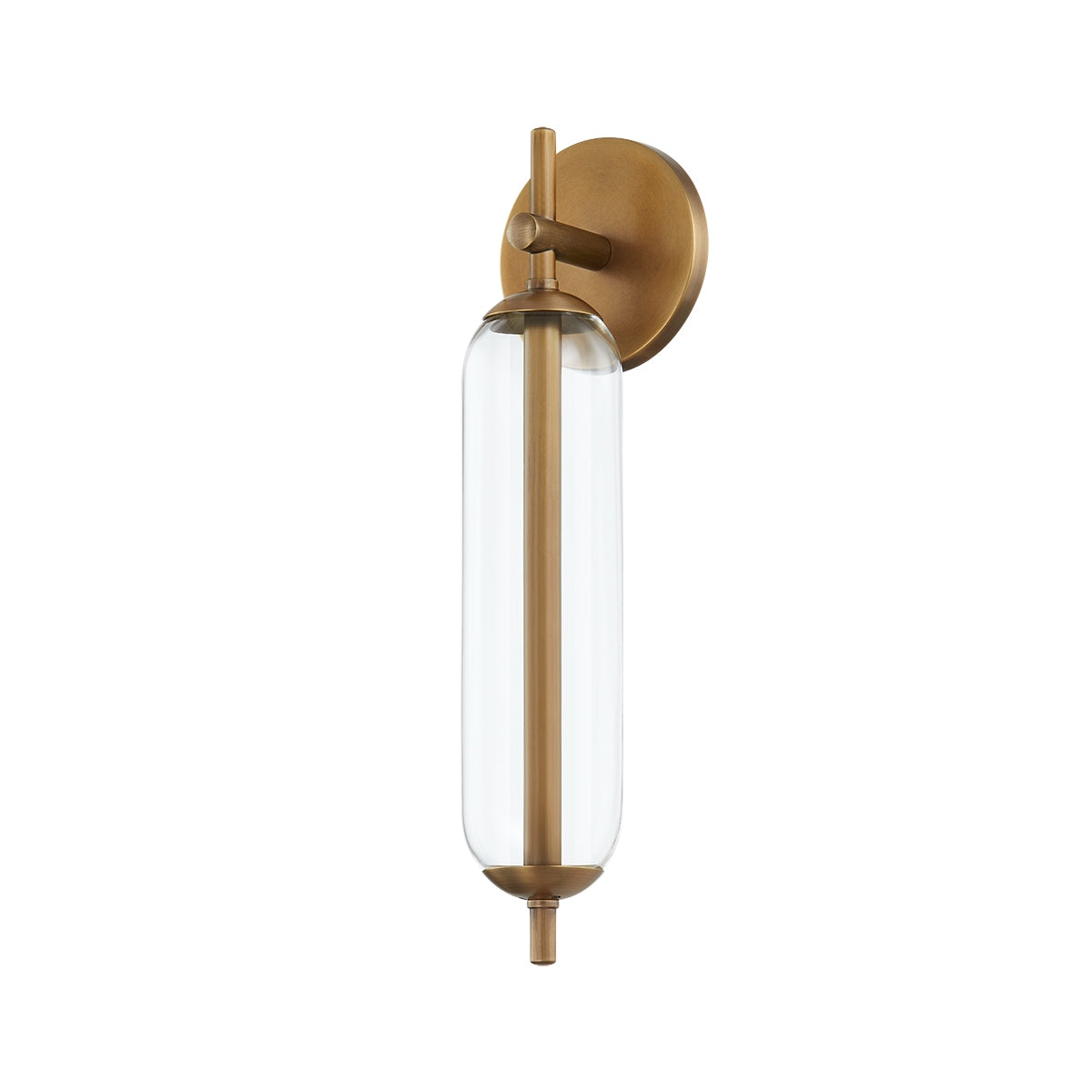 Troy Lighting Canada - B1717-PBR - LED Outdoor Wall Sconce - Blaze - Patina Brass