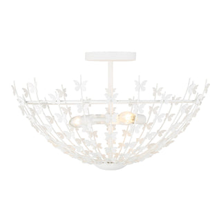 Birch Three Light Semi-Flush Mount