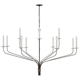 Visual Comfort Signature Canada - IKF 5753AI - LED Chandelier - Belfair - Aged Iron